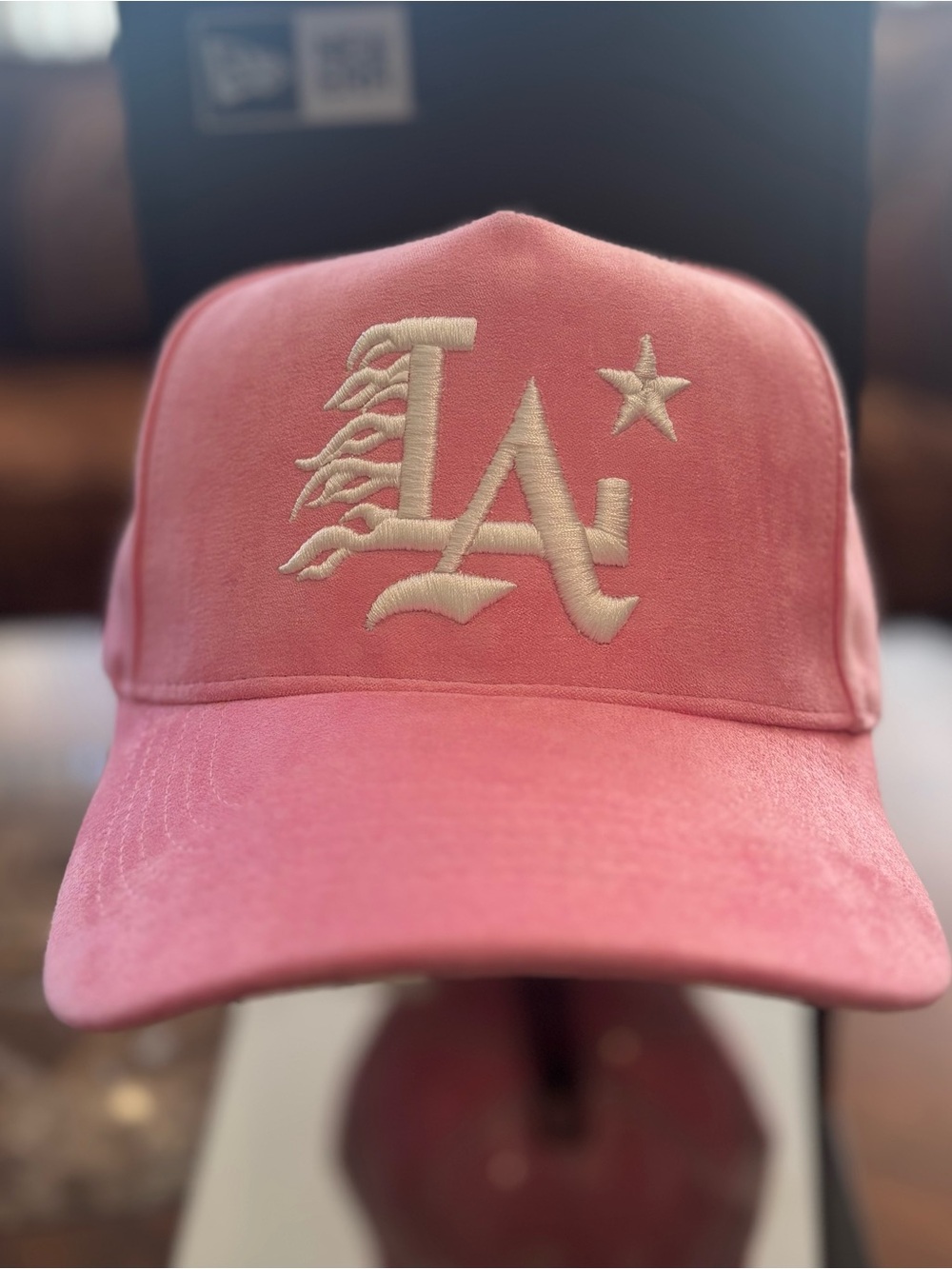 Los Angeles Dodgers All Suede SnapBack Hat